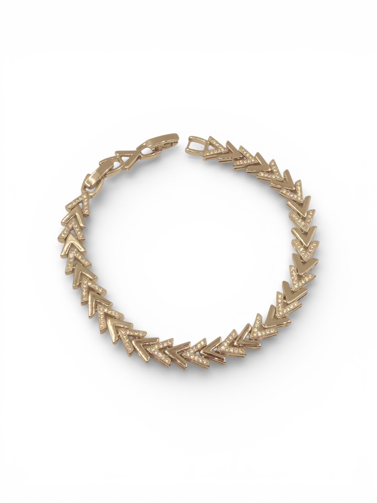 Golden Arrow Glam Armband
